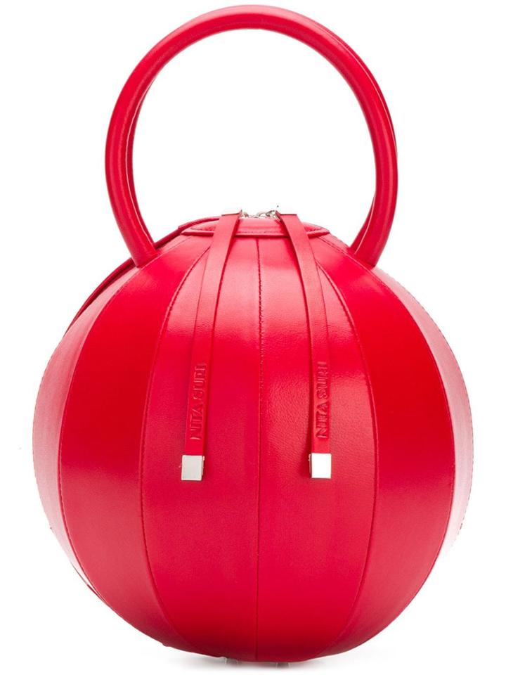 Nita Suri Pilo Handbag - Red