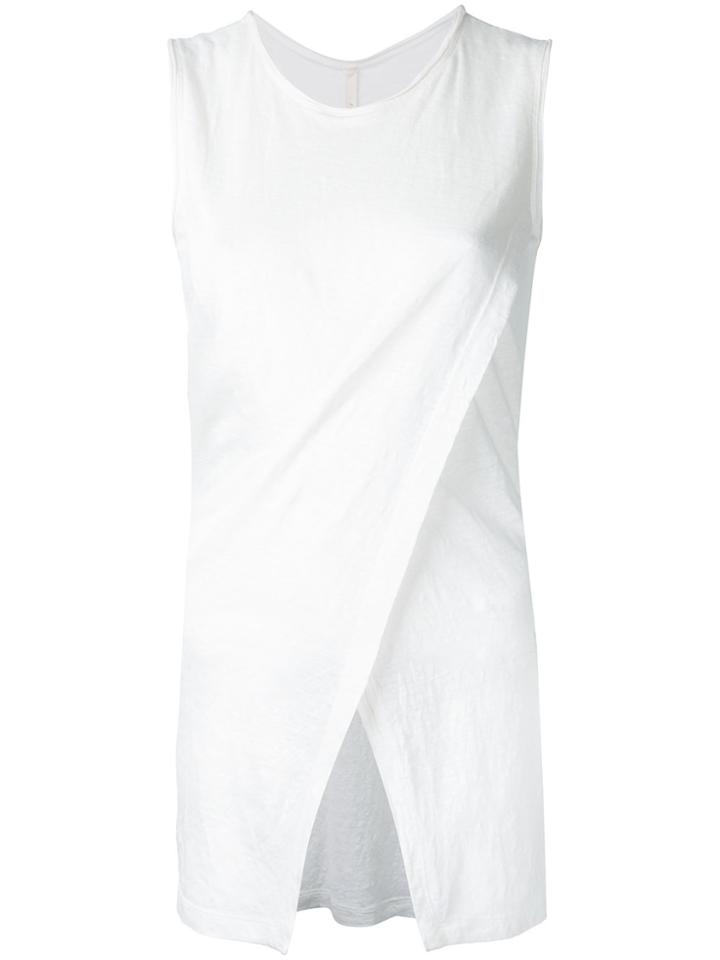 Forme D'expression Wrap Front Blouse - White
