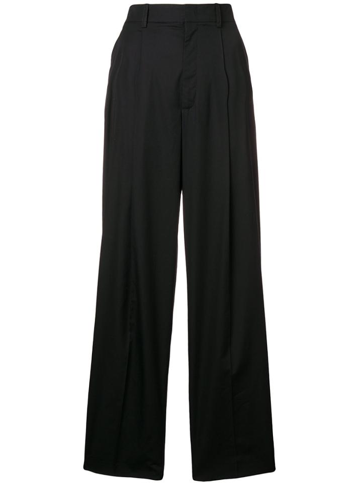Joseph Riska High Twist Trousers - Black