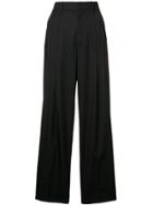 Joseph Riska High Twist Trousers - Black