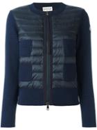 Moncler Multi Pocket Jacket, Women's, Size: Small, Blue, Feather Down/polyamide/virgin Wool