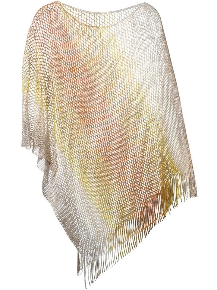 Missoni Mesh Poncho Style Top