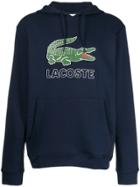 Lacoste Printed Logo Sweatshirt - Blue