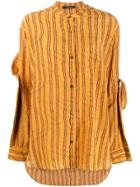 Rokh Oversized Shirt - Yellow
