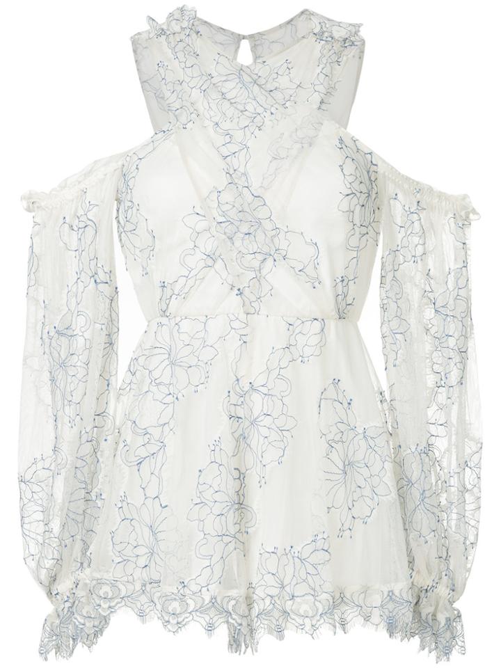 Alice Mccall That's A Wrap Playsuit - White