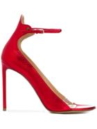 Francesco Russo Ankle Length Sandals - Red