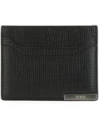 Tod's Logo Plaque Cardholder - Black
