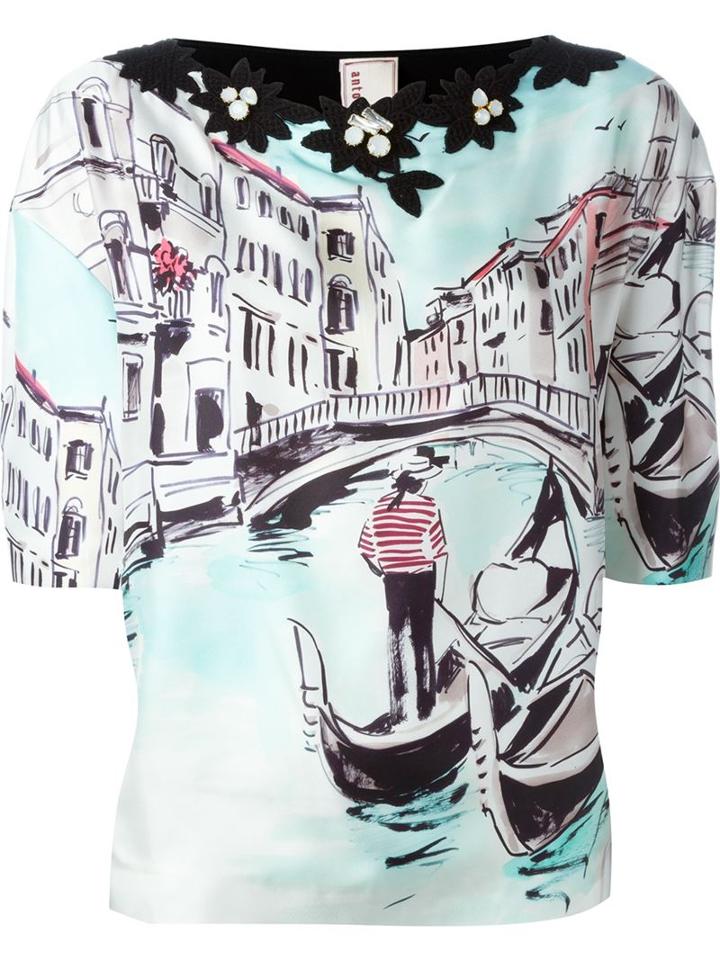 Antonio Marras Venice Motif Blouse