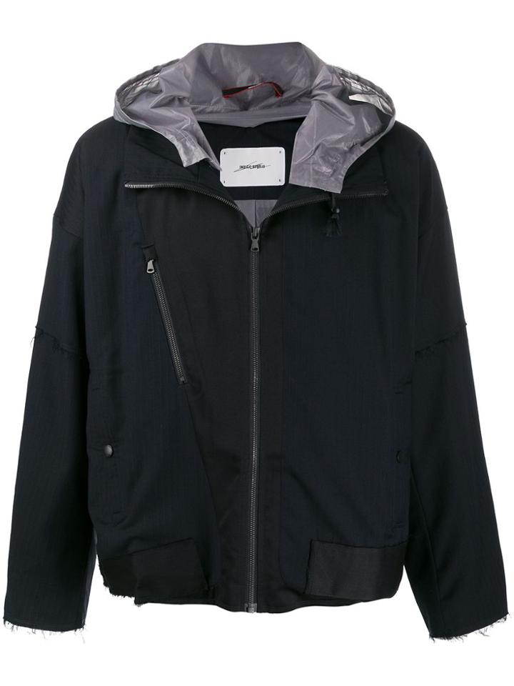 Indice Studio Hooded Zipped Jacket - Blue