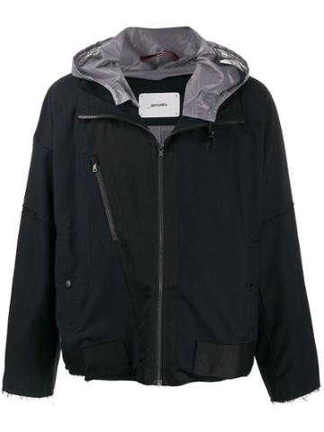Indice Studio Hooded Zipped Jacket - Blue