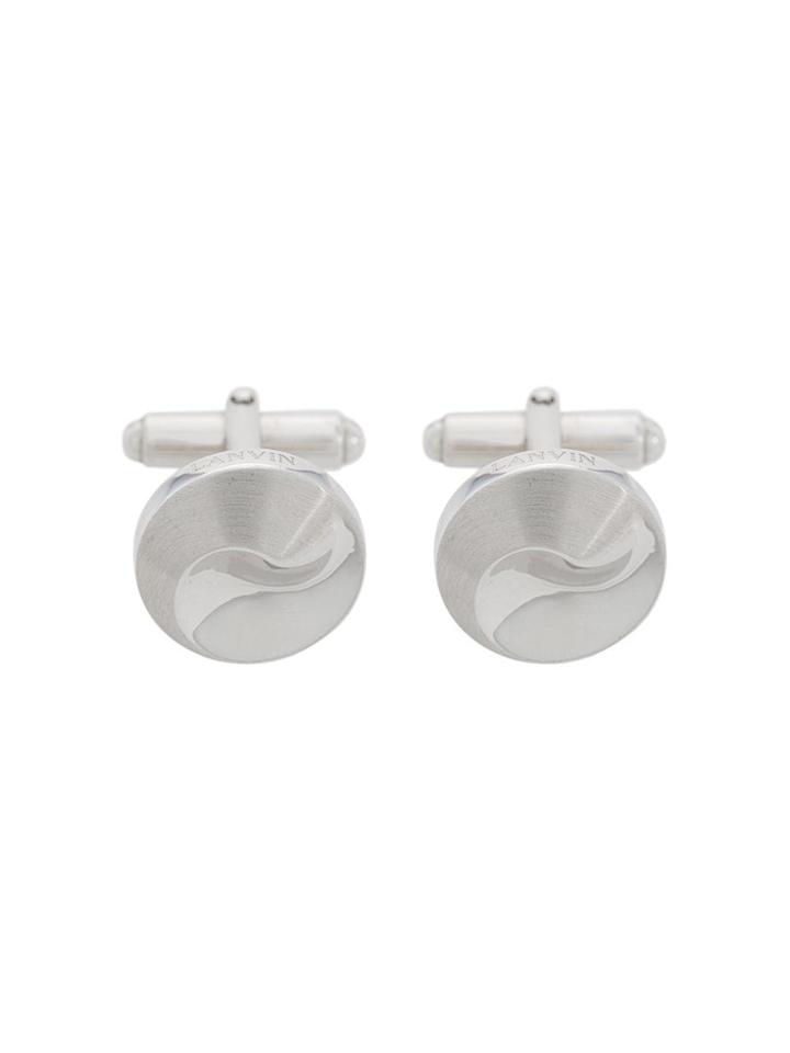 Lanvin Geometric Cufflinks - Silver