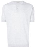 John Smedley Classic Fitted T-shirt - Grey