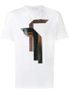 Graphic Print T-shirt - Men - Cotton - L, White, Cotton, Neil Barrett