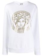 Versace Medusa Head Sweatshirt - White