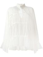 Mm6 Maison Margiela Sheer Blouse