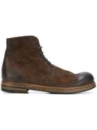 Marsèll Gradient Lace Up Boots - Brown
