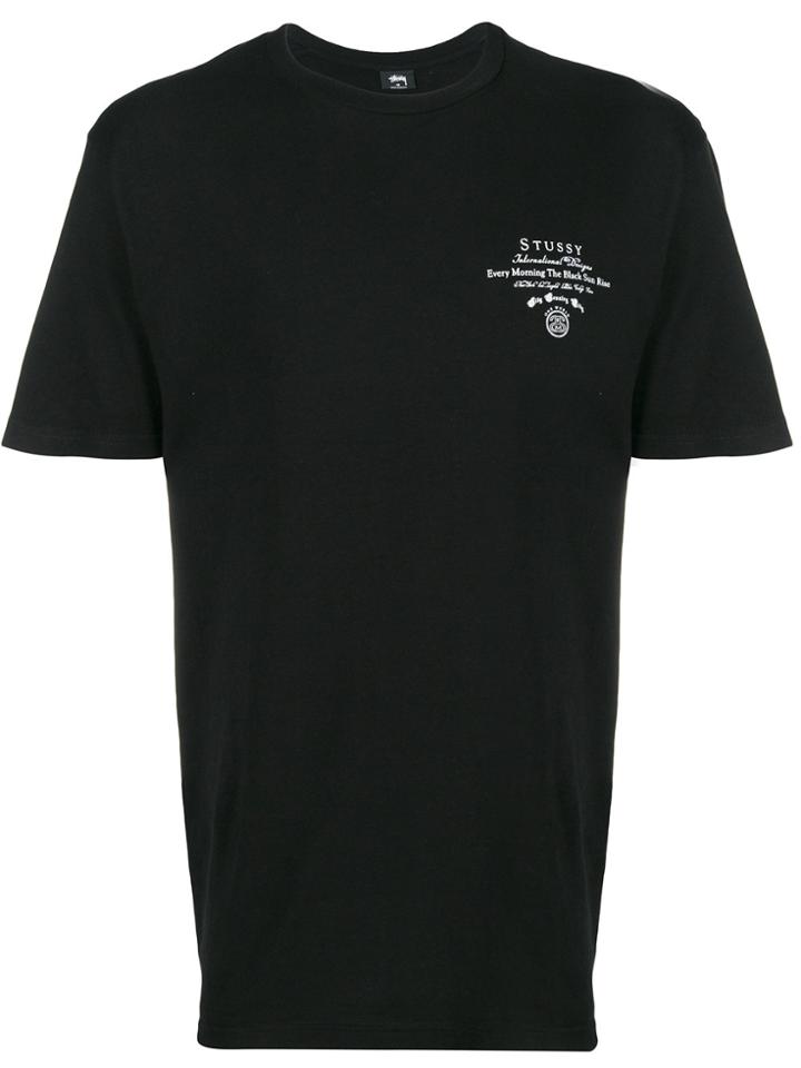 Stussy Black Sun Rise T-shirt