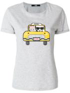 Karl Lagerfeld Karl & Choupette Taxi T-shirt - Grey