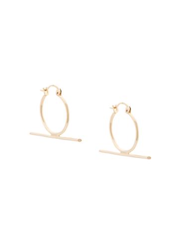 Wasson Hoop Earrings - Metallic