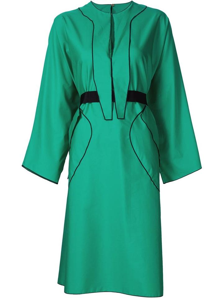Maison Rabih Kayrouz 'poplin' Belt Dress