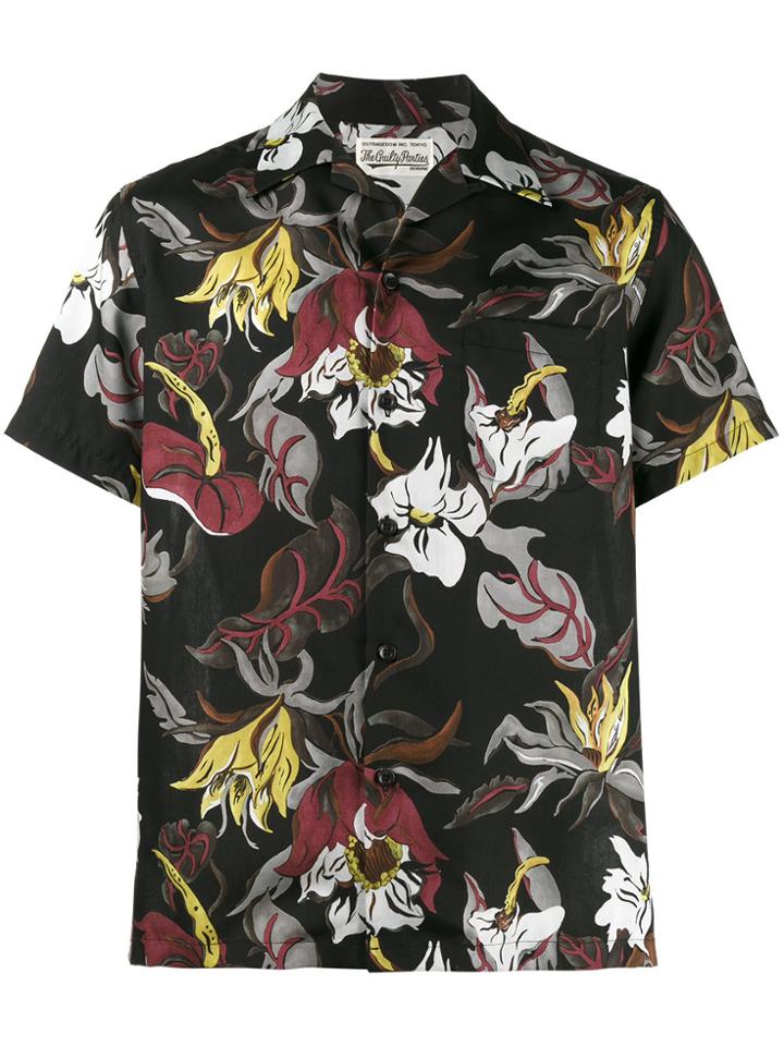 Wacko Maria Floral Hawaiian Print Shirt - Multicolour