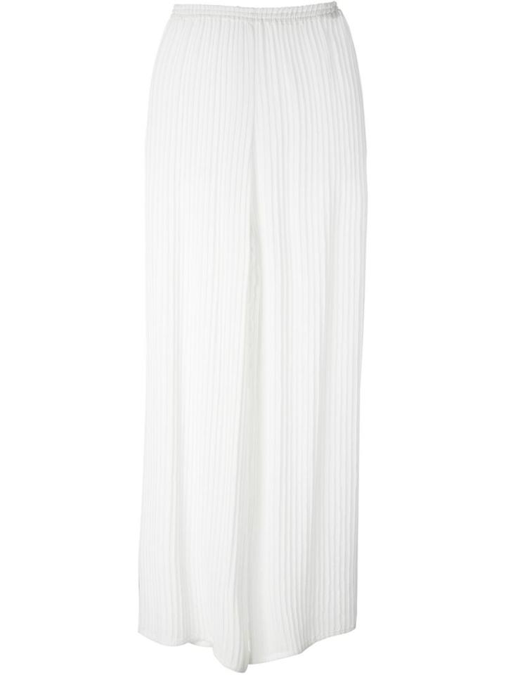 Dusan Pleated High-waist Trousers