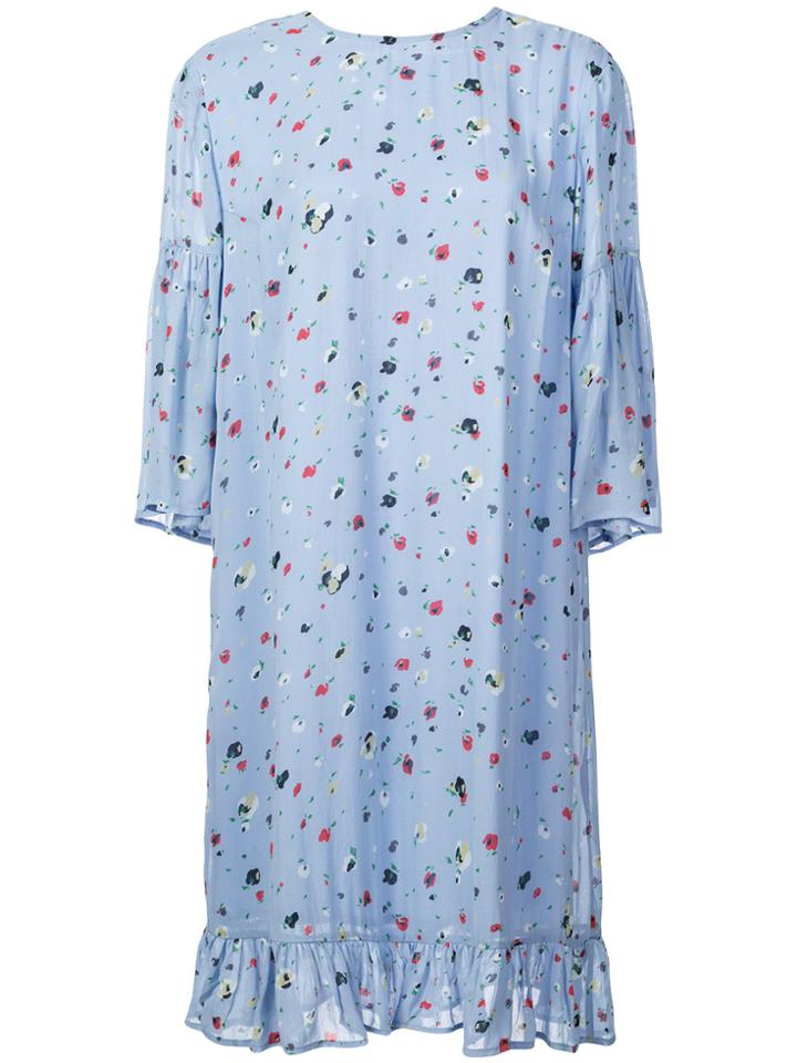 Ganni Rishift Dress - Blue