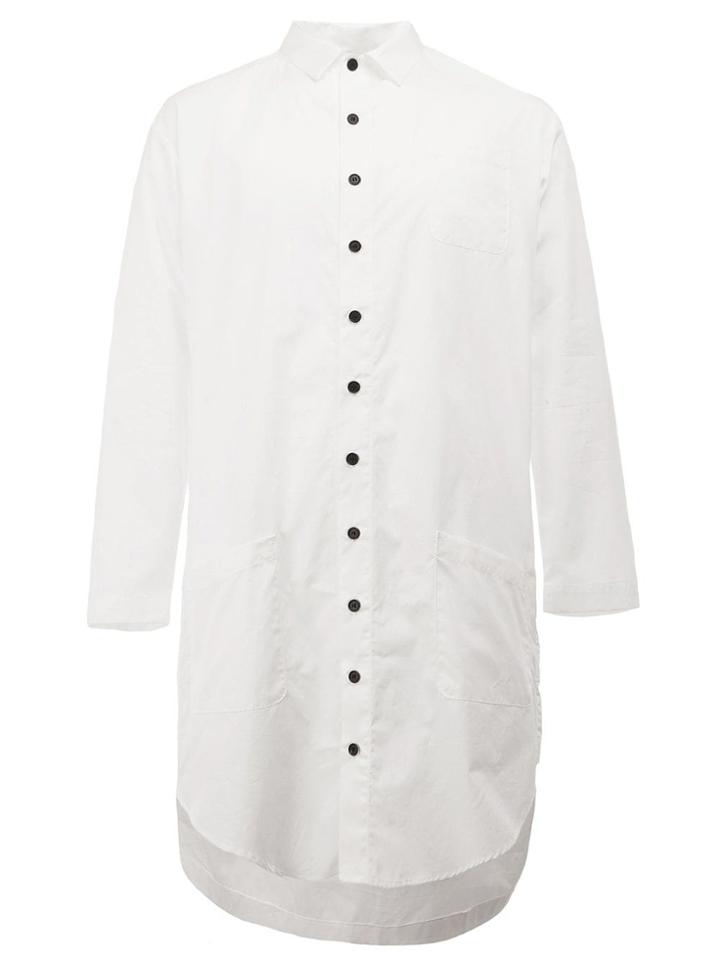 Christopher Nemeth English Cutaway Collar Shirt - White