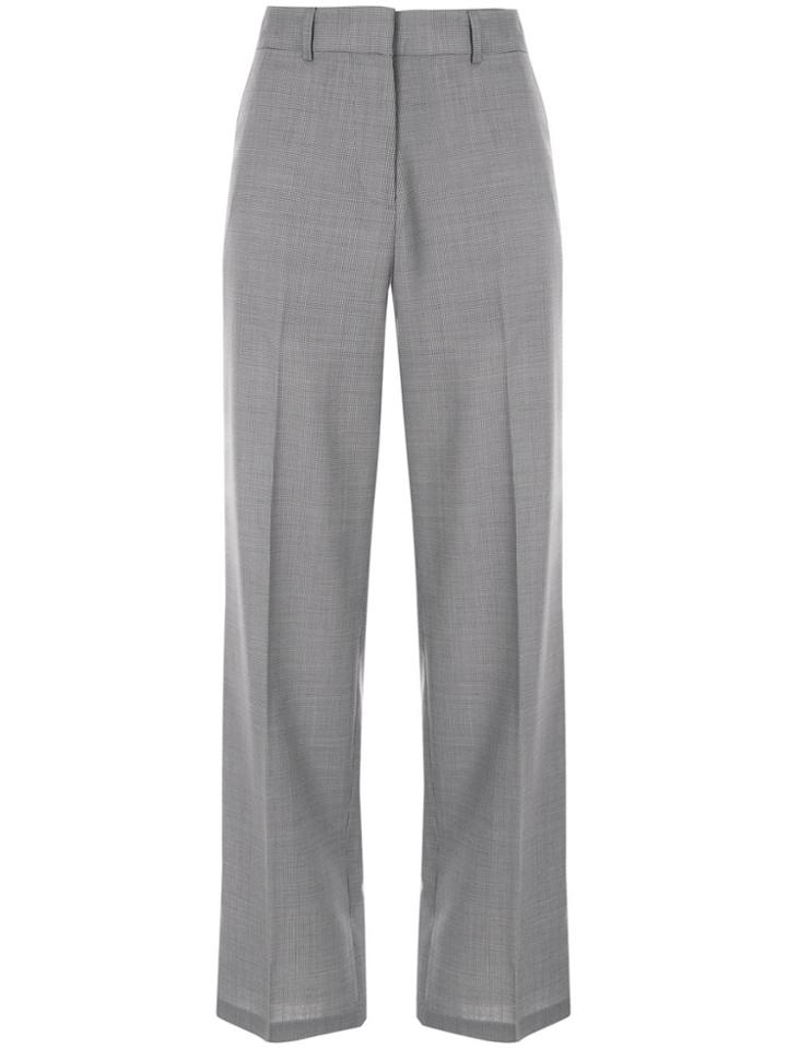 Jac+ Jack Bennett Houndstooth Trousers - Blue