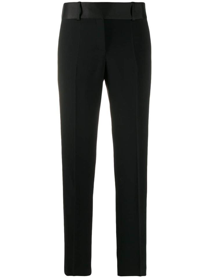 Ermanno Scervino High-waisted Pleated Trousers - Black