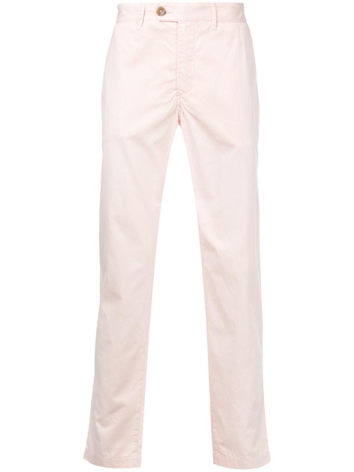 Venroy Lightweight Chinos - Pink & Purple