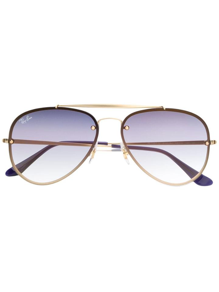 Ray-ban Aviator Frame Sunglasses - Gold