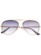 Ray-ban Aviator Frame Sunglasses - Gold