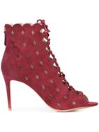 Rachel Zoe Lace-up Boots - Red