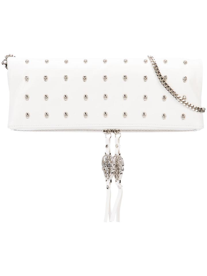 Thomas Wylde - Mini Rodeo Shoulder Bag - Women - Leather - One Size, White, Leather