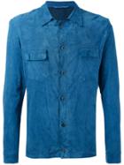 Salvatore Santoro Pocket Detail Shirt - Blue