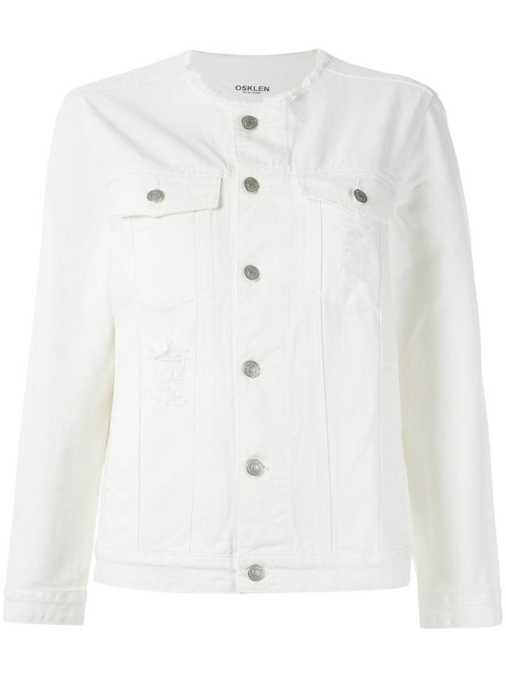 Osklen Twill Jacket - White