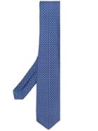 Corneliani Micro Print Tie - Blue