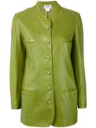 Chanel Vintage Leather Jacket - Green