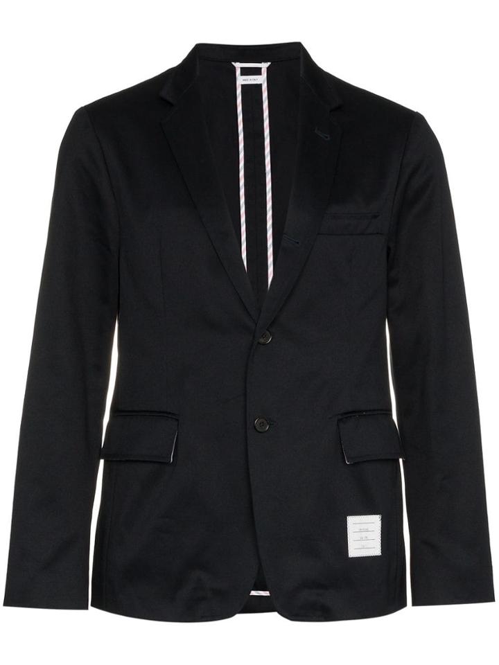 Thom Browne Thom B Uncostructed Blzr Nvy - Blue