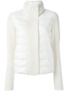 Moncler Padded Front Jacket - Nude & Neutrals