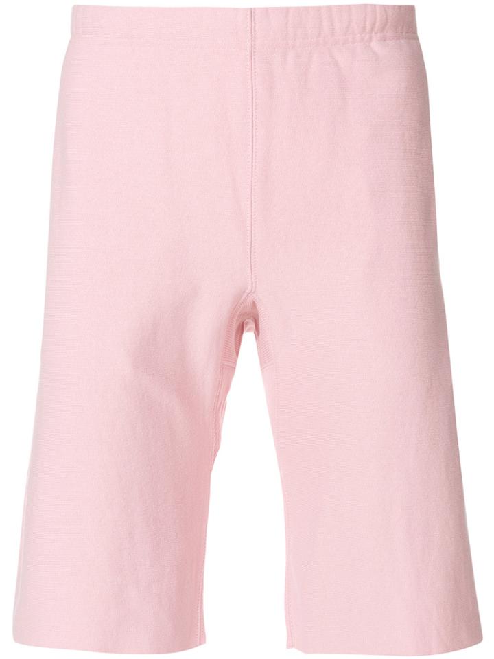 Champion Knee Length Track Shorts - Pink & Purple