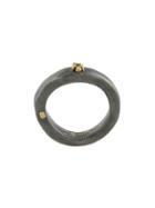 Rosa Maria Single Stone Ring, Men's, Size: 58, Metallic