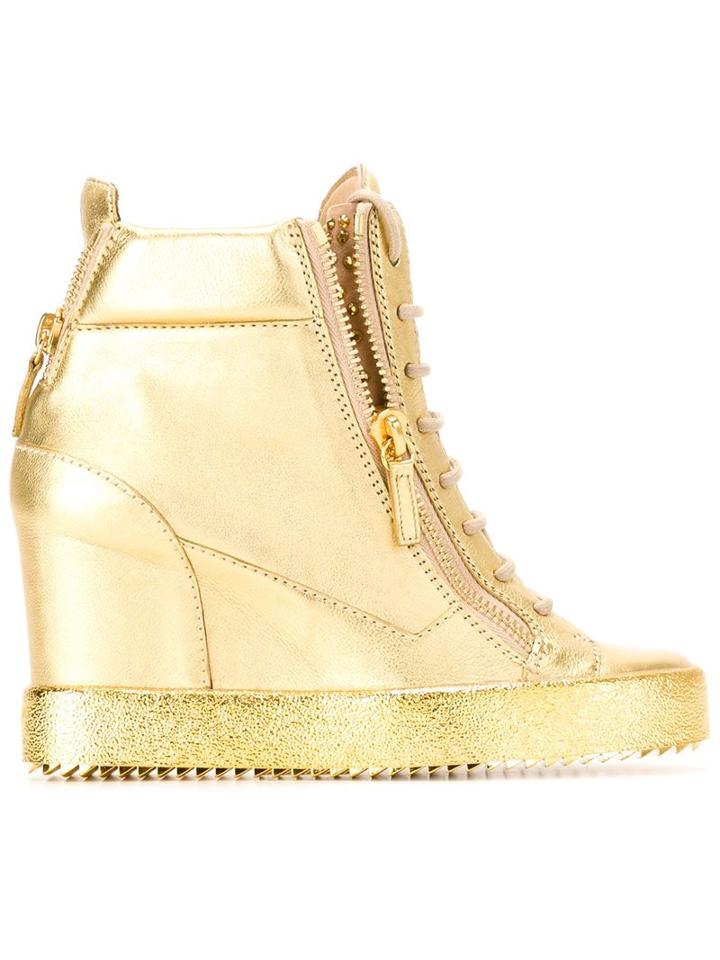 Giuseppe Zanotti Design 'lorenz' Wedge Hi-top Sneakers