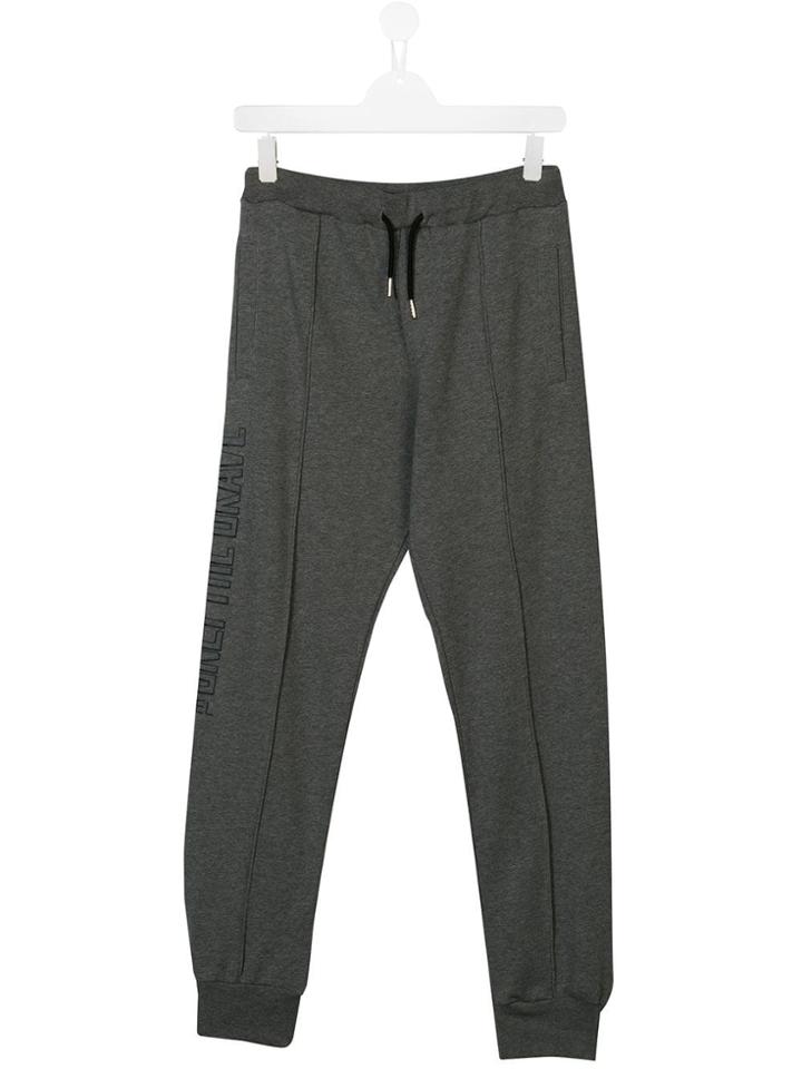 Diesel Kids Drawstring Track Trousers - Grey