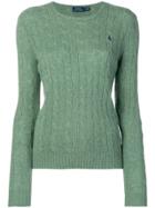 Polo Ralph Lauren Cable Knit Jumper - Green