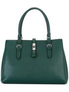 Bally Classic Tote, Women's, Green, Leather