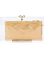 Charlotte Olympia 'pandora' Clutch, Women's, Nude/neutrals