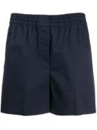 Theory Plain Short Shorts - Blue