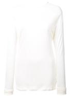 Lemaire Longline Knitted Top - White